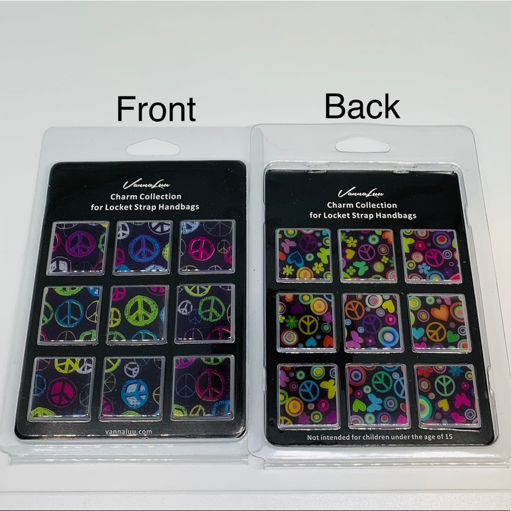 Charms set for VannaLuu handbag/purse